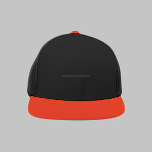 หมวกเบสบอลไม่มีโครงสีดำ6แผงหมวกกีฬาแบบไม่มีโครงสร้างผ้าคอตตอนปักโลโก้ได้ตามต้องการสำหรับผู้ชายผู้หญิง - Product Image 6