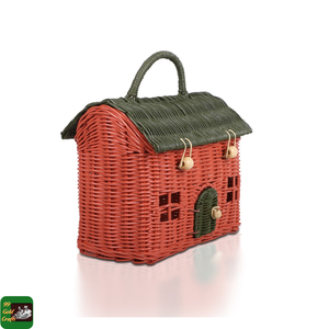 Ornements de Noël en rotin faits à la main, décorations rustiques en osier naturel pour les présentoirs d'arbres de Noël et la mise en scène des fêtes, Vietnam - Product Image 3