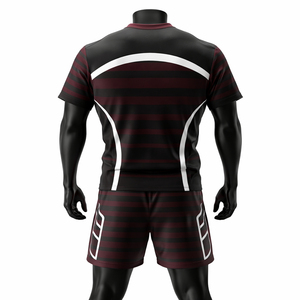 Elite Rugby Sportswear Rugby Uniform Custom Matching Jersey And Shorts Designed For Team Identity <b>Athletic</b> Excellence And High - Product Image 2
