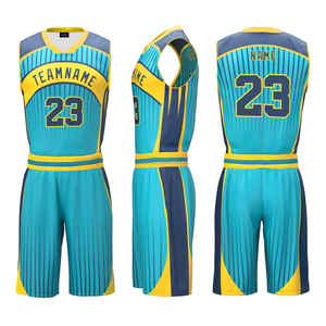 Camisetas de Baloncesto Sublimadas Personalizadas, Ropa Deportiva para Hombre, Tallas Grandes, Transpirables y que Absorben la Humedad, de Poliéster - Product Image 4