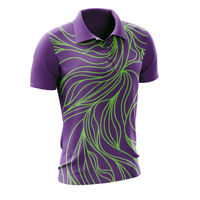Chemise Homme Tricotée Unie Imprimée Légère Séchage Rapide Sport Gym Personnalisée Rayures Design Graphique Été Col Rabattu Vente en Gros