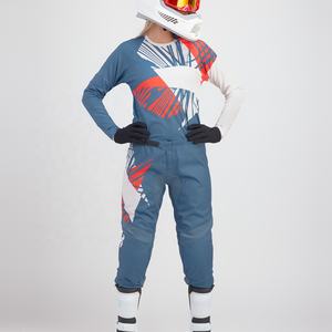 ชุดแข่งมอเตอร์ครอสออกแบบได้ตามต้องการพร้อมโลโก้อุปกรณ์ขับขี่ MX ENDURO ความแข็งแรงสูงสำหรับผู้ขับขี่ออฟโรด - Product Image 1