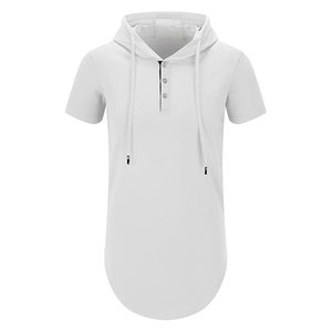 เสื้อฮู้ดดี้กีฬาผู้ชายไซส์ใหญ่พิเศษ S ถึง 5X แขนสั้นและแขนยาว เสื้อสเวตเชิ้ตแบบสวมใส่สบาย - Product Image 4