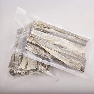 หนังปลาอบแห้งพรีเมียม ขายส่งจำนวนมาก ขนมสุนัข / หนังปลาบาซาและปลาแซลมอนอบแห้ง รูปทรงลูกเต๋ากรุบกรอบและเกลียว - Product Image 5