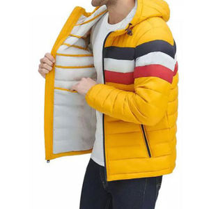 Chaqueta de Invierno Acolchada para Hombre, Elegante y Brillante, Impermeable, con Cierre, Transpirable, Talla Grande, con Logotipo OEM Personalizado - Product Image 6