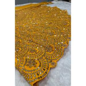 Conjunto de Lehenga Choli de Fiesta para Mujer de Diseñador con Intrincados Bordados de Lentejuelas y Dori - Product Image 4