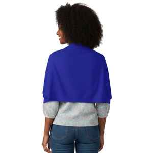 Chal Azul para Adultos Jack and Jill, Suave, Ligero, Elegante, Bufanda de Moda, para Uso Casual y de Fiesta, Cómodo y Estiloso, Accesorio para Mujer - Product Image 6