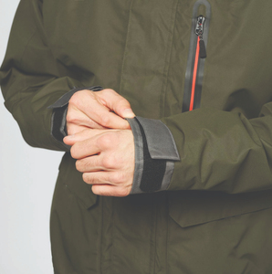 Veste de randonnée et de pêche pour homme, softshell, imperméable, respirante, UPF 35, avec capuche, cordon de serrage réglable, fermeture éclair - Product Image 6