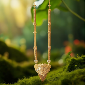 ชุดสร้อยคอยาวสไตล์ราชวงศ์ เครื่องประดับชั้นดี 11058739GL - Product Image 3