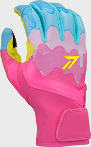 Guantes de Bateo de Béisbol con Impresión a Todo Color por Sublimación, para Adultos, Palma de Cuero Digital, Diseño Personalizado de Equipo, Correa de Muñeca, ODM OEM, MOQ Bajo - Product Image 2