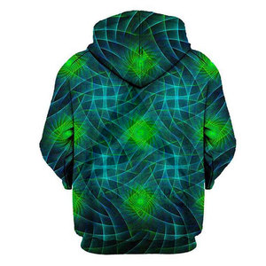 Sudadera con capucha estampada por sublimación para hombre, de invierno, oversize, con cremallera, talla grande, corte holgado, hombros caídos, calidad premium, procesada por Impex - Product Image 2