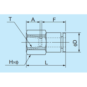 NITTA Chemifit C1 Series EFC6-C1S arbres de qualité supérieure - Product Image 1