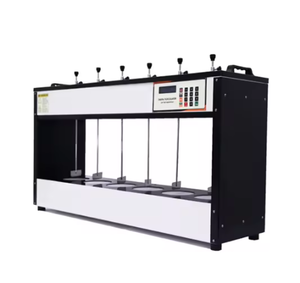Appareil de test de flocculation électrique en acier inoxydable, capacité de 6 flacons jusqu'à 2 litres, équipement de laboratoire - Product Image 5