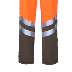 Pantalon de travail haute visibilité réfléchissant et imperméable pour homme, à rayures, personnalisable, fabrication OEM, vente chaude - Product Image 3