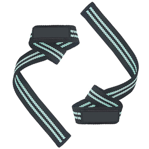 Sangles de levage de poids pour hommes, fabrication en usine, vente en gros, pour fitness, sécurité, musculation, entraînement, exercice, support pour soulevé de terre - Product Image 5