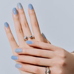 Coréen 100% Real Salon Quality Press on gel nails Gel Nail sticker manucure Wholesale Certified - Product Image 3