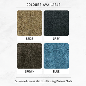 Venta caliente de alfombrillas de baño de microfibra súper suaves antideslizantes de la mejor calidad, alfombrillas de baño absorbentes de agua antideslizantes de la más alta calidad de la India - Product Image 4