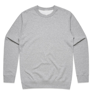 Sweat-shirts unisexes à col rond, coupe classique, en tissu polaire 100% coton, avec logo imprimé et brodé, Drop Shuler, saison d'hiver - Product Image 1