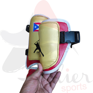 Equipo de Protección de Béisbol Personalizado, Protector de Espinilla Universal para Adultos, Diseño Personalizado con la Bandera de Puerto Rico, Equipo de Béisbol para Adultos - Product Image 4