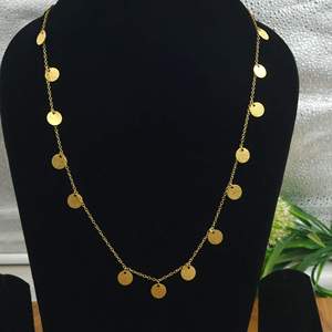 Collier en laiton plaqué or, collier tendance fait main, bijoux pour femmes |   OEM ODM Vente en gros - Product Image 4