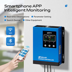 GT <span class=keywords><strong>Solar</strong></span> Contrôleur de <span class=keywords><strong>charge</strong></span> solaire MPPT <span class=keywords><strong>60A</strong></span> Système domestique avec écran LCD 12V/24V/36V/<span class=keywords><strong>48V</strong></span> AUTO pour usage domestique Entrée PV maximale 150V - Product Image 4