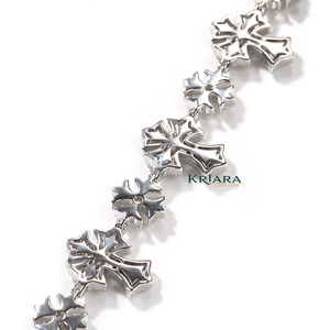 S925 22K Gold Plated Moissanite Cross <b>Cuff</b> <b>Bracelet</b> Round Brilliant Cut Micro Pave Unisex Luxury Jewelry - Product Image 2