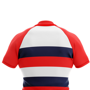 Maillot de rugby de style nouveau, design professionnel, tissu polyester respirant, prix le plus bas, service OEM ODM, personnalisable - Product Image 5