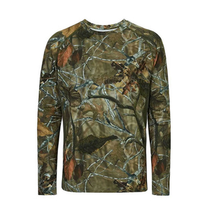 Chemises de chasse d'hiver respirantes à manches longues, unies, avec protection solaire/vent et séchage rapide pour hommes, pour une utilisation active en extérieur - Product Image 3