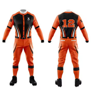 ชุดเบสบอลดีไซน์ใหม่ คุณภาพสูง แห้งเร็ว ขายส่ง ชุดเบสบอลระบายอากาศได้ดี - Product Image 1