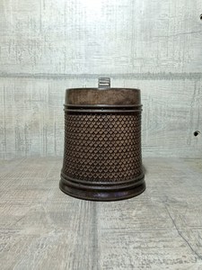 Mug à bière en bois poli fait main, style Viking, rustique, médiéval, écologique, personnalisable, gravé sur mesure, objet de collection - Product Image 6