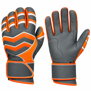 Gants de frappe de baseball en cuir de chèvre personnalisés de qualité supérieure, service OEM, gants d'entraînement professionnels - Product Image 5