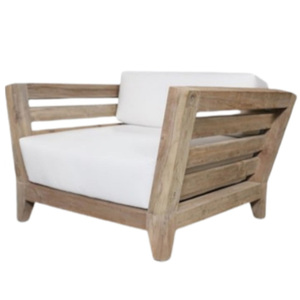 Hot sale furniture <b>sofa</b> chair set with <b>table</b> made of good and durable teak wood equipped with soft foam - Product Image 3