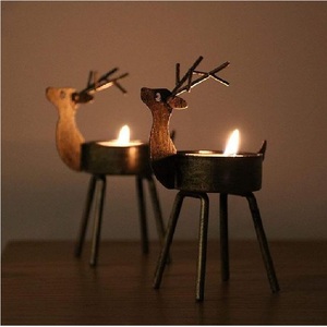 Christmas Tree Iron Candle <b>Stand</b> 15cm Home Decoration for Holiday Use - Product Image 4