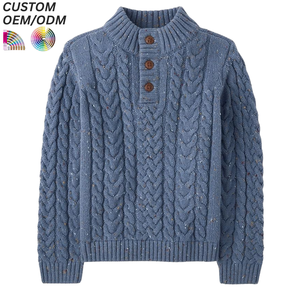 Pull en tricot pour garçons, en coton écologique respirant, chaud pour l'hiver, support OEM ODM pour la vente en gros - Product Image 6