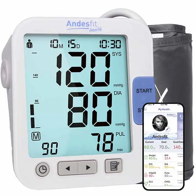 Bluetooth Arm Type Blood Pressure Monitor TeleHealth Telemedicine API/SDK WIFI IOT Sphygmomanometer RPM Smart Wireless BLE