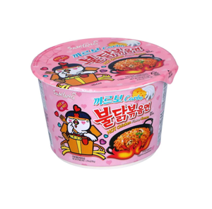Fideos Buldak Carbonara de Samyang, Tazón Grande de 105g, Paquete de 12 Unidades en Cajas de Exhibición para Mostradores de Venta al por Menor, Suministro al por Mayor Disponible - Product Image 4