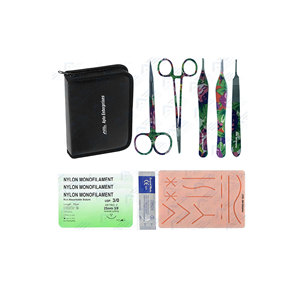 Hot Selling <b>Model</b> Practice Suture <b>Kit</b> for Medical Students Complete Surgical Suturing Tools Suture <b>Kit</b> Medic Instrument - Product Image 1
