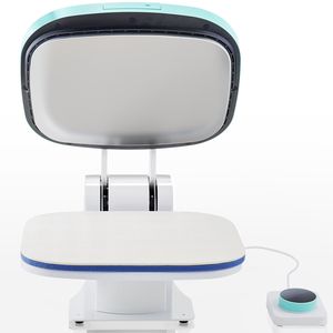 เครื่องรีดร้อนอัตโนมัติแบบสมาร์ทสำหรับเสื้อยืด พร้อมแผ่นไมก้าขนาดใหญ่ ดีไซน์ปุ่มหมุนใช้งานง่าย ให้ความร้อนอย่างรวดเร็วและมืออาชีพ - Product Image 1