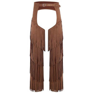 Pantalones de cuero de gamuza con forro interior suave para un uso diario cómodo al montar. - Product Image 1