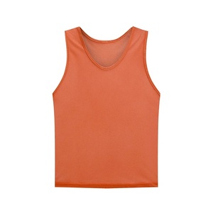 Unisex Printed Front <b>Purple</b> Mesh Training <b>Vest</b> Neck Sleeveless Breathable Lightweight Sports Practice <b>Top</b> All Seasons Adult - Product Image 2