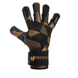 Gants de gardien de but confortables, couleur et design personnalisés, impression par sublimation au dos, contact de la paume avant Letax et sangle intégrée - Product Image 5