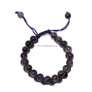 El mejor proveedor de pulseras de cuentas de piedras preciosas de plata de cuarzo ahumado y ágata curativa natural para mujeres-Regalos de compromiso - Product Image 6