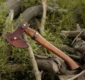 Hacha de Acero de Damasco Hecha a Mano de Primera Calidad, Precio al por Mayor, para Camping, Hacha Industrial Personalizada de Alta Calidad, OEM/ODM - Product Image 2