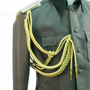Custom Color Ceremonial Uniform Shoulder Whistle <b>Cord</b> Lanyards Shoulder Cords Ceremonial Aglets Shoulder Cords - Product Image 4