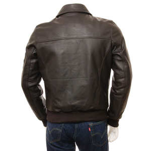 Chaqueta de Cuero de Moda para Hombre, Estilo Moderno, Chaqueta de Invierno para Hombre, Tejido Cálido, Color Sólido - Product Image 2