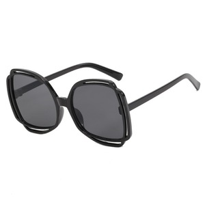 Hollowed-Out Fashion <b>Large</b> <b>Frame</b> Personality Street Sunglasses Trend Sunglasses Women - Product Image 6