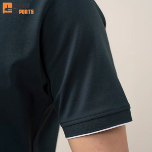 Venta Directa de Fábrica, Suéter de Punto Suave, 100% Algodón, Antiarrugas, Talla Grande para Hombre, Cuello Camisero, Diseño Personalizado, Transpirable - Product Image 3