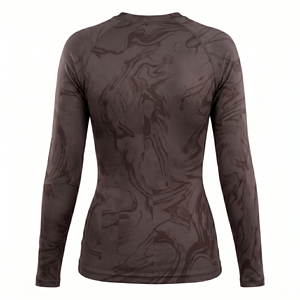 Chemise de sport pour homme à manches longues, impression par sublimation, séchage rapide, spandex polyester, taille adulte - Product Image 3