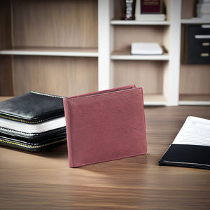 กระเป๋าสตางค์แบบยาว unisex  กระเป๋าใส่เงิน  วัสดุโพลีเอสเตอร์  หนังแท้สีน้ำตาล  ลายเรขาคณิต  แบบเปิด  สามารถปรับแต่งได้ - Product Image 5