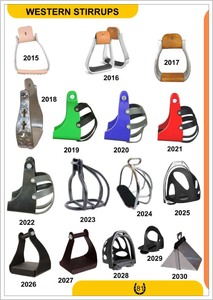 Étriers en acier Western et mors en fer pour l'équitation, 50x20x40cm, pour hommes et femmes - Product Image 6